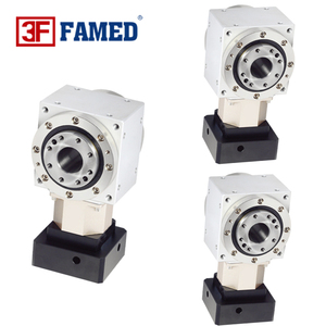 Réducteur à faible jeu 90 degrés AAW-135AS-RF, grande boîte de vitesses rotative à bride pour moteur à arbre creux, engrenages hélicoïdaux - Product Image 5