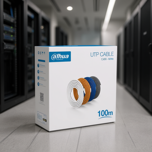 ดาฮัว ยูทีพีสายเคเบิลประเภท 6 สายเคเบิลเครือข่าย PoE ยาว 100 ม. สำหรับระบบกล้องวงจรปิด - Product Image 4
