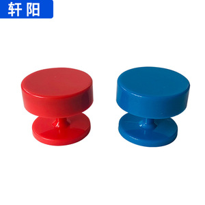 Soporte Magnético para Fresas Dentales, Cilindro con Ventosa Azul y Roja para Accesorios de Taladro Dental - Product Image 1