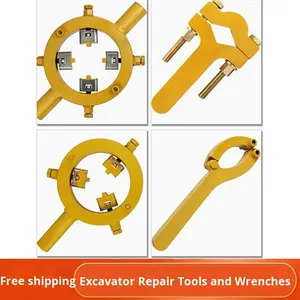 Llave para excavadora de acero al manganeso, herramienta para cambio de aceite, tensión del cilindro, barril, pistón y tuerca, 6 meses de garantía Thfgj # $*&j # $*&j # fglznj # fg% - Product Image 4
