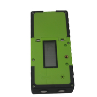 Récepteur laser numérique rotatif à faisceau vert 360 degrés, détecteur de niveau avec écran LCD pour l'extérieur, niveleur laser automatique avec récepteur