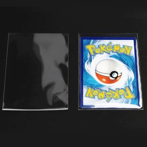 100 pochettes transparentes pour cartes à collectionner, protège-cartes souples en plastique adaptées aux cartes MTG et de baseball - Product Image 2