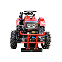 Mini tracteur électrique à quatre roues de 18 ch, cultivateur, export, petit condenseur, tracteur 4x4 avec accessoires, moteur, transmission par engrenages