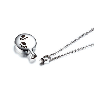 Colar com pingente urno para pets, colar à prova d'água com pingente de cremação, souvenir, joia de cremação - Product Image 4