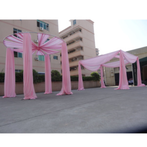 Aluminum adjustable portable pipe drape <b>backdrop</b> <b>stand</b> for wedding event decor - Product Image 6