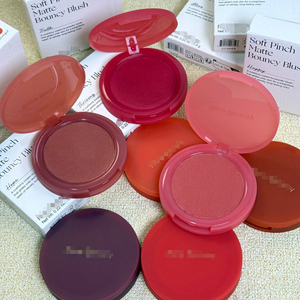 Nouveau Fard à Joues Crème en Poudre Effet Purée de Pommes de Terre Happy/Hope/Worth Face, Poudre Compacte Haute Pigmentation - Product Image 1