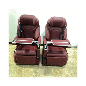 Sièges de luxe pour véhicule utilitaire <span class=keywords><strong>Mercedes</strong></span> Vito V Class W447 Sprinter MPV, sièges pliants VIP, siège pivotant Wang Zhi Xing Nappapi - Product Image 5