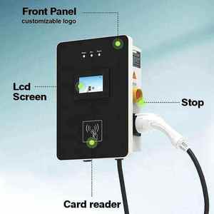 Cargador Portátil para Auto de 16A y 3.5kW CA con Caja de Control Tipo 1, Tipo 2 y GBT, Control Remoto y Cable de Carga para Vehículo Eléctrico - Product Image 5