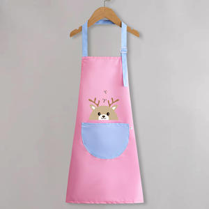 <span class=keywords><strong>Delantal</strong></span> de dibujo a prueba de agua personalizado a la moda para niños, <span class=keywords><strong>delantal</strong></span> de pintura para estudio antiincrustante para niños con bolsillo - Product Image 6