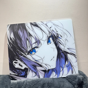 Custom Design <strong>Anime</strong> Anti-Slip Back Square Tempered Glass Gaming <strong>Mouse</strong> <strong>Pad</strong> - Product Image 3