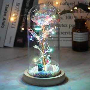 2025 LED Enchanted <span class=keywords><strong>Galaxy</strong></span> Rose 24K Gold Foil Fairy String Lights Navidad y Día de la madre Domo Navidad y regalo del Día de San Valentín - Product Image 2