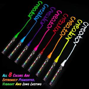 Marqueur pour vitrine durable, 12 couleurs, marqueur à la craie liquide, effaçable facilement avec un effaceur humide, marqueurs à la craie - Product Image 3