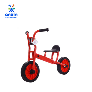 <span class=keywords><strong>Tricycle</strong></span> Anxin pour bébé, 2-7 ans, vélo d'équilibre pour enfants de maternelle, deux places, siège confortable en plastique et métal avec dossier - Product Image 5