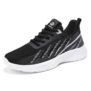 Yeni Model ayakkabı erkekler üreticileri ucuz fiyat stok toptan moda yürüyüş özel Sneakers beyaz rahat spor ayakkabı