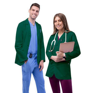 2025 XINYANGYI personalizado Unisex de alta calidad XL bata de laboratorio médico OEM uniformes de enfermera uniformes de hospitalidad uniformes de Hospital - Product Image 4