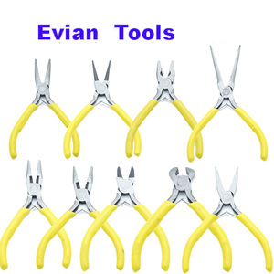 Ensemble de pinces à bijoux antidérapantes <span class=keywords><strong>Evian</strong></span> Yellow, pinces multifonctions pour artisanat - Product Image 5