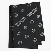 Boîte d'impression Logo personnalisé sous forme de fleur, sac de rangement pour vêtements et chaussures, papier d'emballage de mouchoirs, écologiques, dos 17gsm