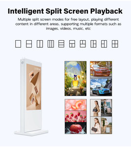 32 इंच से 98 इंच आउटडोर दीवार घुड़सवार डिजिटल सिग्नवेज विज्ञापन मशीन, एंड्रॉइड विज्ञापन प्लेबैक डिस्प्ले, एलसीडी स्क्रीन - Product Image 3