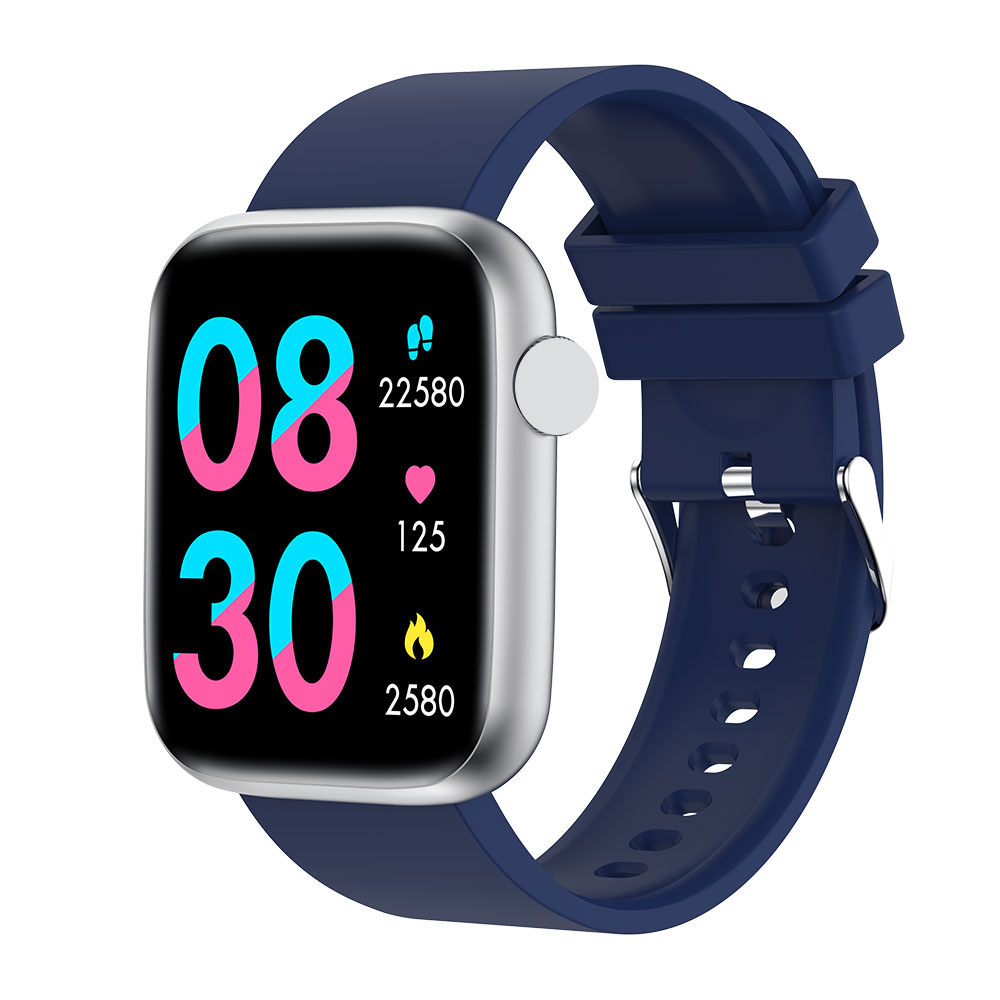 T13-NFC-sport-smart-watch สีน้ำเงิน