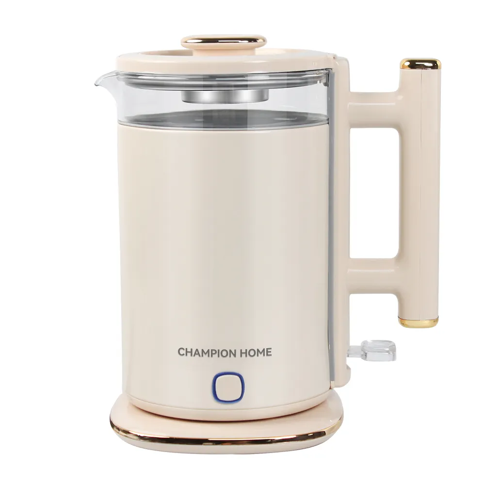Smart Home Appliances Keep Warm Function Glass Kettle Travel 1.5l Electric Tea Pot Kettle Water Kettles