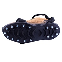 Supports de Traction pour chaussures et bottes, Crampons, pinces de neige, poignées à glace
