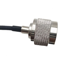 Conector MCX Macho a N Macho de 90 Grados y 50 Ohmios para Cable RF RG316, Personalización de Fábrica - Product Image 1