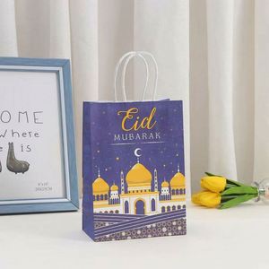 Chengrui New Moon Festival Cartoon Star Gift <b>Bag</b> Classic Style Kraft Material for Candy Birthday Castle Souvenir Wholesale - Product Image 3