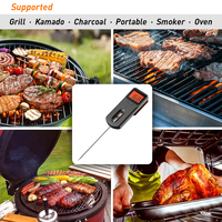 Thermomètre numérique pour aliments Hypersynes MiniX2, batterie rechargeable, application graphique de température, utilisation pour barbecue, prise en charge personnalisée OEM/ODM
