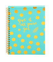 Cuaderno de encuadernación en espiral A5 de tapa dura con estampado dorado personalizado de alta calidad 2024