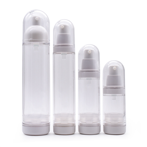 Botella de Emulsión Facial Transparente y Ecológica con Bomba Airless de 15ml, 30ml y 50ml, Fácil de Presionar, Superventas - Product Image 3