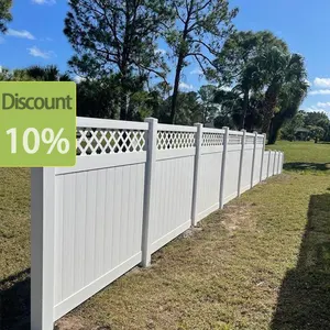 Commercial Outdoor Fence Design Philippines Artificial Fence WPC Decorative Fence Panels For Yard