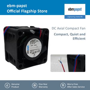 Ebmpapst 424JM 40x40x28มม. 4028 24VDC 11400รอบต่อนาที2.7W 24 m/h พัดลมระบายความร้อนตามแนวแกนไฟฟ้า ODM - Product Image 2