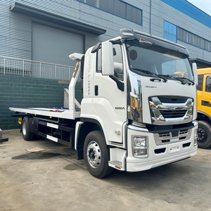 ราคาโรงงาน รถยกพ่วงแบบพื้นเรียบ ISUZU Giga 8-10 ตัน รถยกกู้ภัยบนถนน สำหรับขาย - Product Image 1