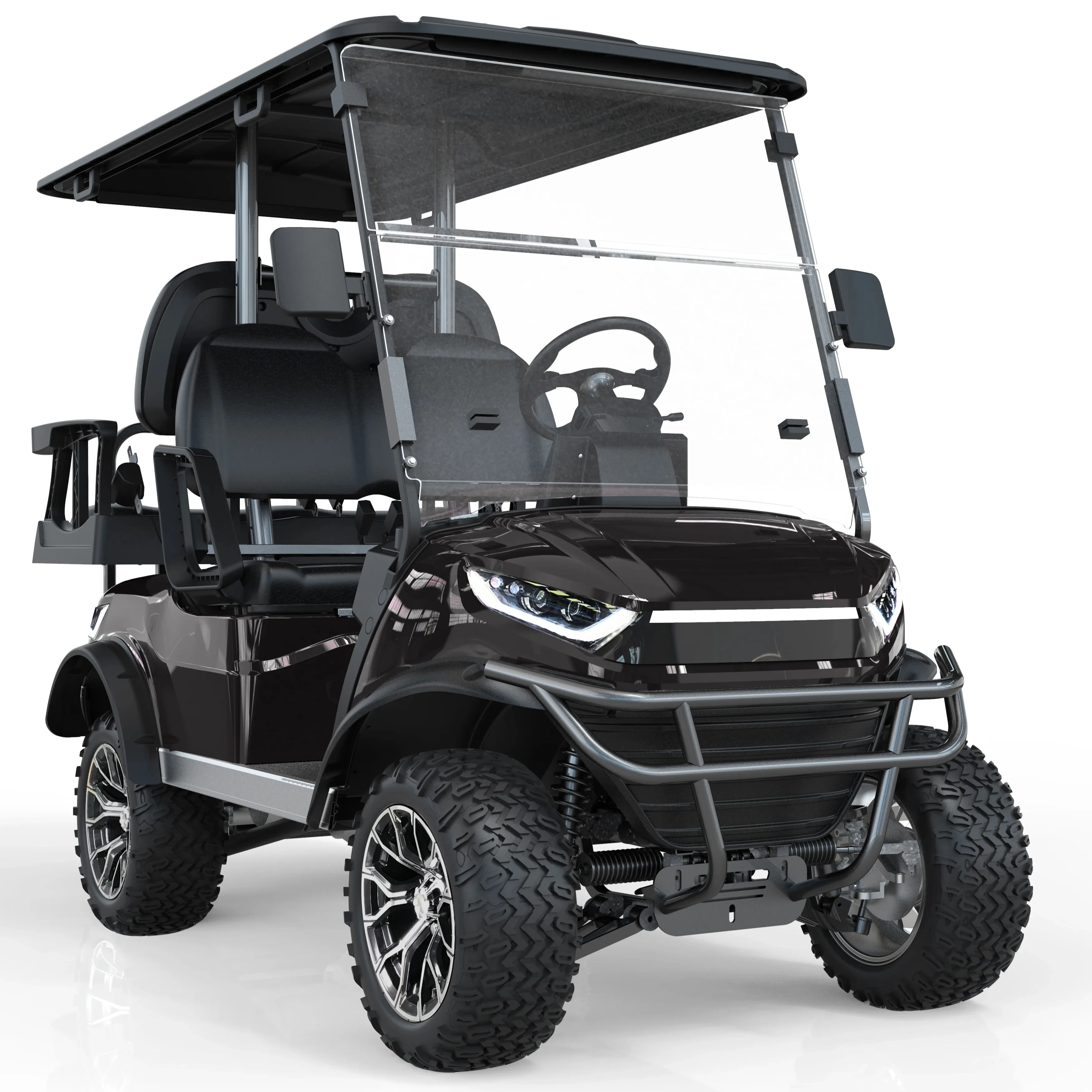 Off-road 2 4 6 passenger Electric hunting lithium golf carts new buggy for club car