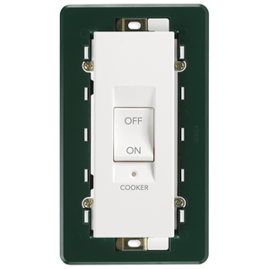 Interrupteur de cuisinière 45A 2P blanc pour pièces de cuisinière à induction - Product Image 1