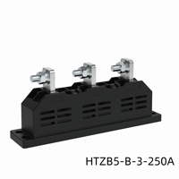 Connecteur Statique Prise en Charge 3 Pôles Moldvolt 690V en Cuivre et ABS pour Appareillage Basse Tension – Accessoire de Connexion du Circuit Principal