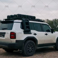 Échelle latérale pliable en aluminium de haute qualité avec système de verrouillage pour Land Cruiser Prado 250 - Accessoires