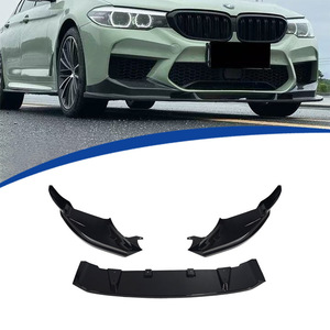 Splitter de pare-chocs avant BMW en ABS, modèle F90 M5 2017-2020, noir - Product Image 1