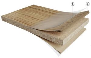 Thiết kế hiện đại hạng nhất 8mm-21mm ván MDF <span class=keywords><strong>Melamine</strong></span> gỗ bóng Veneer E1 WBP tủ bếp chống ẩm - Product Image 4