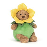 Peluches JC : Ours Bartholomew en tenue de narcisse – Adorables jouets en peluche, parfaites pour un cadeau