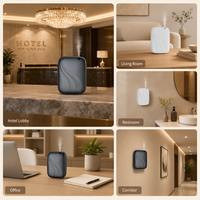 Diffuseur d'arômes intelligent sans eau 400 ml, commande par application, machine à parfum murale et de bureau pour salon