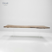 EKAR meubles écologique maison moderne rectangle grande table à manger en bois
