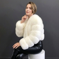 Nouveau style 2026 – Manteau en vraie fourrure pour femme, veste 100 % fourrure naturelle, manteau chaud d'hiver en fourrure de renard, gilet en fourrure de haute qualité