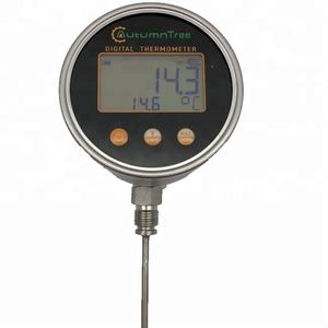 1% <span class=keywords><strong>Pt100</strong></span> Digitale Bimetaalthermometer 4 ''Display Roestvrijstalen Sonde Industriële Temperatuurdrukmeter Oem Odm Ondersteund - Product Image 5