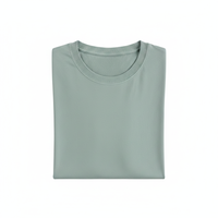 Camiseta de algodón de 250 g de alto gramaje, estilo vintage, cepillada, lisa, para hombre, con logo personalizado, de corte holgado, camisetas lisas de alto gramaje.