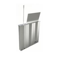 Moniteur motorisé escamotable en aluminium argenté ultra-fin de 17,3 pouces pour système de réunion sans papier, idéal pour les salles de conférence (IPS)