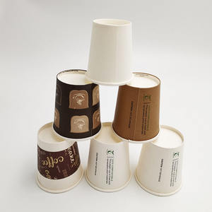 Gobelet en papier à mur unique <span class=keywords><strong>Kingwin</strong></span> 8oz/12oz/16oz, tasse à café en papier jetable avec couvercle et manchon - Product Image 6