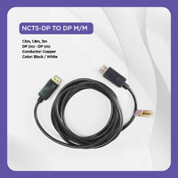 Câble NCTS DP Mâle-Mâle à Prix Compétitif, Bande Passante 17,28 Gbit/s, Résolution 4K Stable et Fiable, Blindé pour Ordinateur