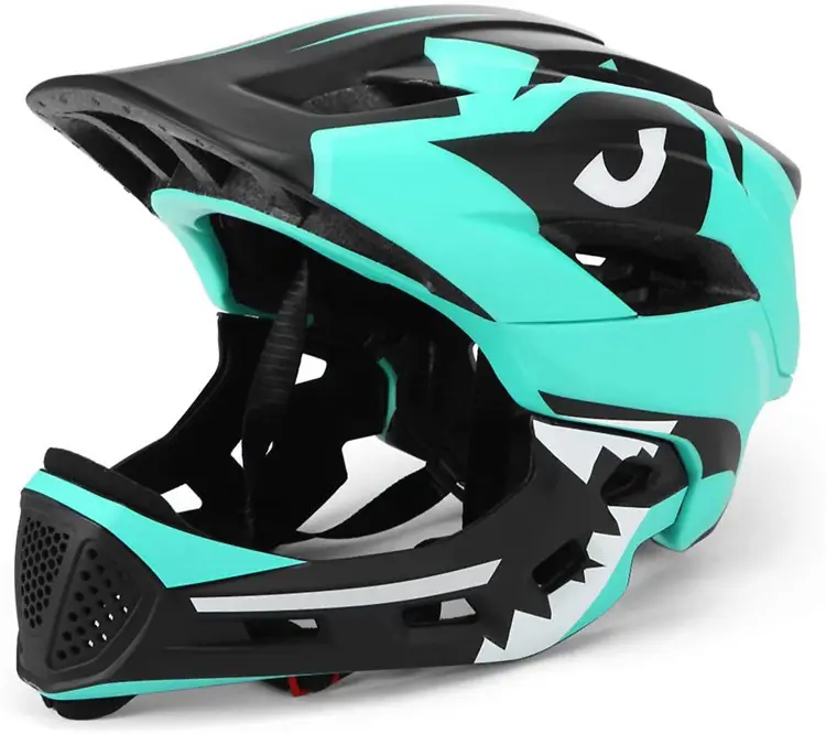 OEM Customized Detachable Best Quality Safe Mtb Cycling Full Face Helmet