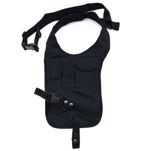 Waterproof Nylon Zipper Closure Multi Pocket Outdoor Sports <b>Chest</b> Underarm Gear <b>Storage</b> Hanging Strap Pouch - Product Image 4